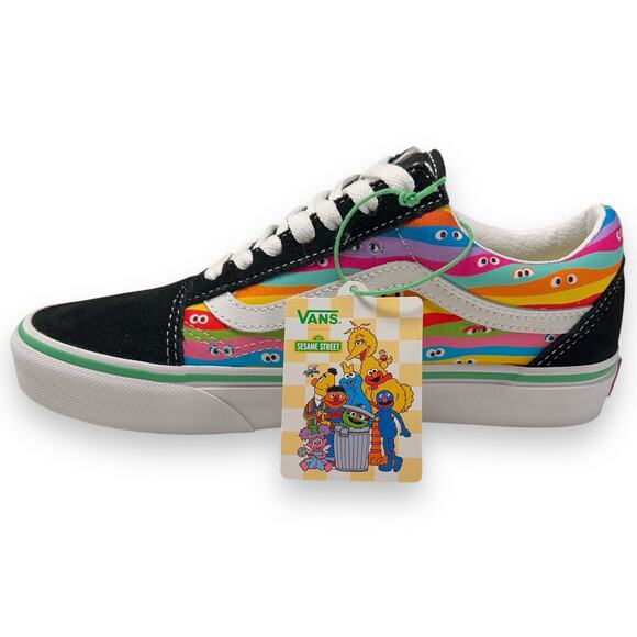 NEW Vans X Sesame Street Old Skool Womens Size 7 Limited Edition! - Picture 6 of 11